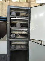 Industriële meerlaagse gaasbanddroger met gasverwarming, SUS304 materiaal, multifunctioneel voor fruit, groenten en vis.