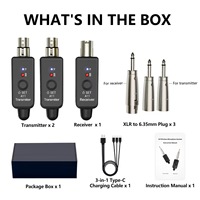 Guitar Accessories Original Factory A11 Wireless Percussion Audio Transmitter Receiver for Instrument Upgrade