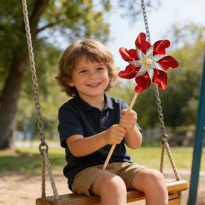 Décoration de jardin réfléchissante à paillettes colorées en gros, répulsif pour oiseaux, <span class=keywords><strong>moulin</strong></span> à <span class=keywords><strong>vent</strong></span> répulsif, <span class=keywords><strong>moulin</strong></span> à <span class=keywords><strong>vent</strong></span> manuel - Product Image 4