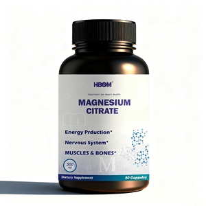Nouvelle arrivée OEM Capsules chaudes de poudre de <span class=keywords><strong>citrate</strong></span> de magnésium 400 mg et capsules de suppléments purs sans OGM - Product Image 3