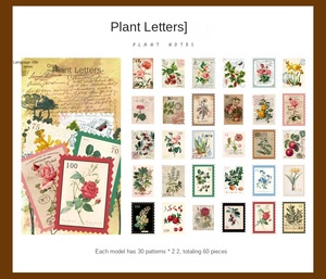 Timbres et autocollants rétro de <span class=keywords><strong>la</strong></span> série Post Office de Chine - Impression décorative à coller soi-même 60 4 - Product Image 6