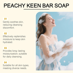 Body cleansing soap body cleansing gentle cleansing soft and smooth skin refreshing bath soap - Product Image 3