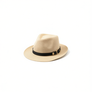 Sombrero Panamá de Sarga con Cinturón 57cm 58cm 59cm para Hombre y Mujer, Uso Exterior - Product Image 2