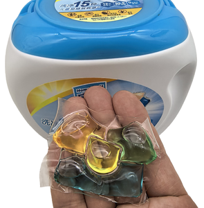 Capsules de <span class=keywords><strong>lessive</strong></span> bio OEM/ODM 5 en 1 pour éliminer les taches tenaces - Product Image 1