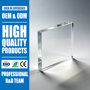 Plaque acrylique transparente moulée <span class=keywords><strong>grand</strong></span> <span class=keywords><strong>format</strong></span> pour la fabrication de baignoires, plans de travail, comptoirs et projets – Options extra épaisses - Product Image 1