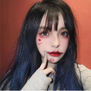 Autocollants de tatouage de cicatrices de sang réalistes pour Halloween, plaies simulées jetables pour fêtes, film PET, taille unique - Product Image 2