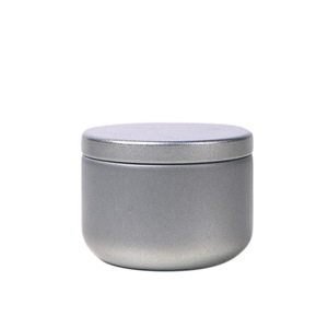 6 Unzen 8 Unzen Keks Tee Dose Kerzen behälter weiße Aluminium dose Luxus farbige Lebensmittel qualität Runde Tee Behälter Set für Matcha - Product Image 3