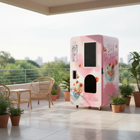 Machine à glace molle automatique LE VENDING pour les nouveaux modèles de l'industrie du self-service avec un réservoir de 18 L et une capacité de 200 tasses.