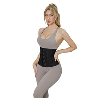 9 Steel Boning Slimmer Girdle Air Holes Tummy Control Burn <strong>Fat</strong> Molding <strong>Shapers</strong> Waist Trainer