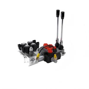 Vanne de commande directionnelle hydraulique manuelle Huamao série DCV40 40LPM, vanne distributeur multi-voies manuelle - Product Image 1