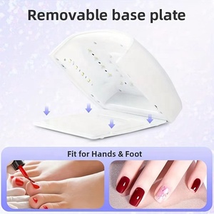 Lampe 66W pour manucure avec écran LCD, 4 réglages de minuterie, outils de manucure pour la maison et le salon, lampe UV LED rechargeable pour ongles - Product Image 4