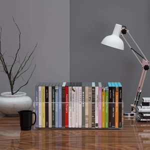 2 gói Acrylic Hộp lưu trữ DVD/<span class=keywords><strong>CD</strong></span> Sách nhỏ/tập tài liệu Video Trò chơi trường hợp hiển thị giá - Product Image 6