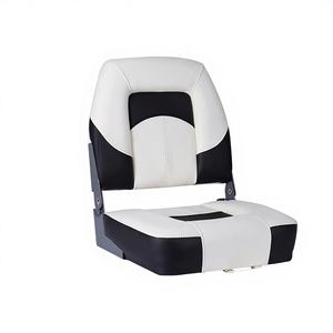 เบาะเรืออลูมิเนียมพับได้กันน้ำ ป้องกันแสงแดด สำหรับตกปลา ใช้ในเรือยอชท์และเรือเร็ว - Product Image 2