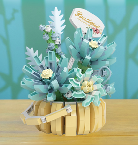 Petites particules en plastique blocs de construction Roses assemblés bricolage jouets filles série Tanabata saint valentin cadeaux adulte Version 1:1 - Product Image 6