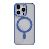 Vente chaude Transparent TPU PC étui de protection magnétique pour iPhone 16 chargeur sans fil étui de téléphone antichoc