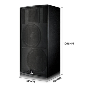 F-215ลำโพงคู่15นิ้ว2วิธีแบบพาสซีฟ600W ระบบเสียงเวทีลำโพงระดับมืออาชีพ - Product Image 4