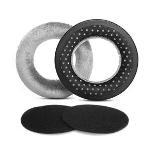 Coussinets de remplacement en mousse à mémoire de forme, oreillettes grises plus douces pour casque beyerdynamic DT 990 Pro DT 770 Pro <span class=keywords><strong>DT990</strong></span> DT770 Pro, vente en gros - Product Image 5