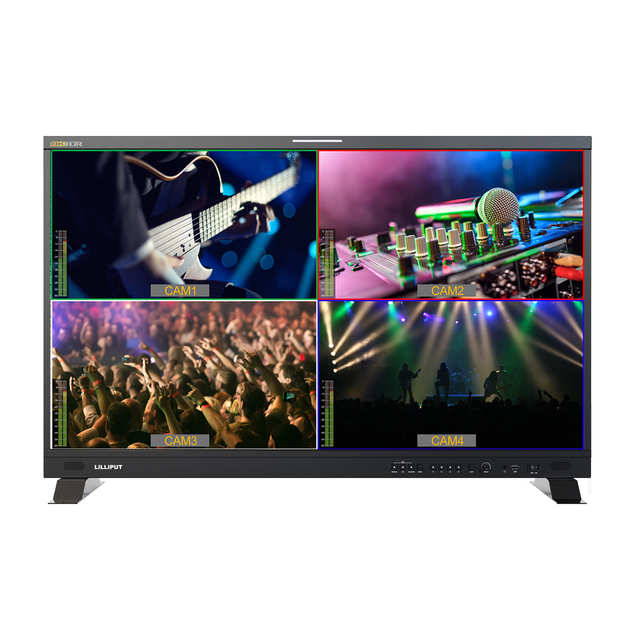 Lilliput 43-inch 8K Studio Monitor with 12G-SDI Quad View HDR and 3D LUT Support