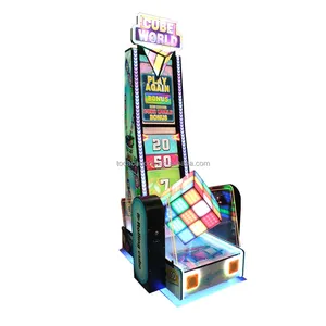 Cổ điển thể thao Arcade đồng tiền hoạt động Arcade Hockey không khí Hockey Máy Hockey không khí bảng Cube thế giới