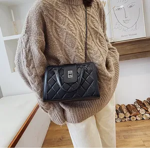 Sac à bandoulière pour femme en gros, grands sacs à main de créateur de luxe pour femmes, sacs à main de marque en <span class=keywords><strong>cuir</strong></span> PU pour femmes - Product Image 5