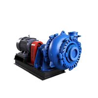 Pompe centrifuge horizontale robuste pour boues, haute résistance au chrome, résistante à l'usure, pour le transfert de boues, de sable et de gravier dans l'exploitation minière et la dragage