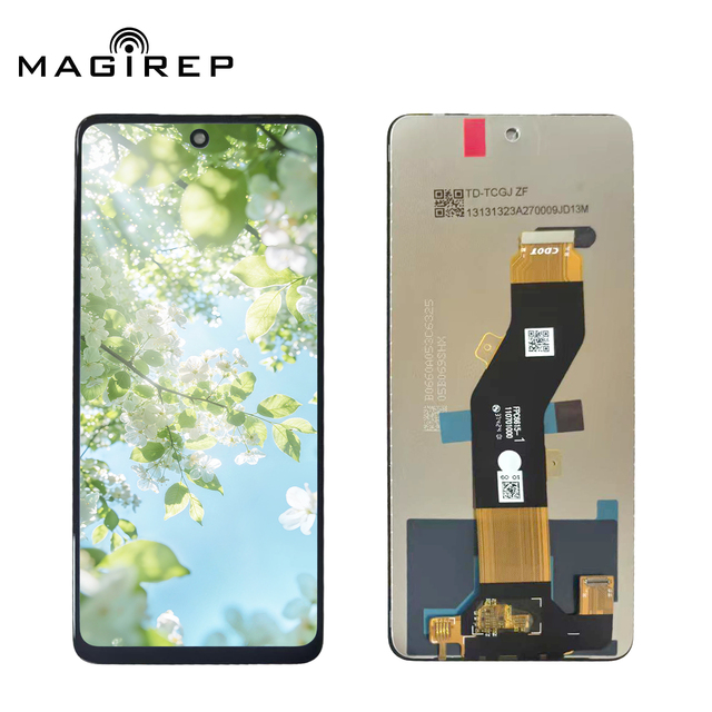 Factory Direct Supply 6.6 Inches Mobile Phone Lcd Screen Parts for Tecno Spark GO 2024 Display Assembly
