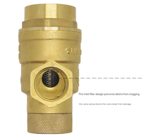 Vanne de régulation de <span class=keywords><strong>pression</strong></span> réglable pour <span class=keywords><strong>chauffe</strong></span>-<span class=keywords><strong>eau</strong></span> et purificateurs d'<span class=keywords><strong>eau</strong></span> domestiques - Product Image 5