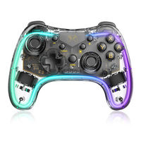 Manette de jeu sans fil SUNDI pour téléphone portable PC LED Joysticks Gamepad pour console N-Switch Switch/Lite/OLED Pro Android IOS