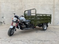 Moto et Tricycle Cargo à Moteur Essence 200cc à Châssis Ouvert, 5 Vitesses, Démarrage Électrique, Charge Utile 1000kg, 50-70km/h