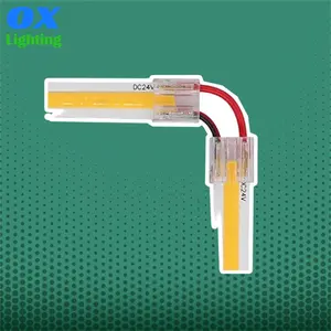 2pin 8Mm Led Strip Connector 6 Pin 12 Mm Led Connector 3-Pins Led Strip Hoek Connector Voor Ledstrip