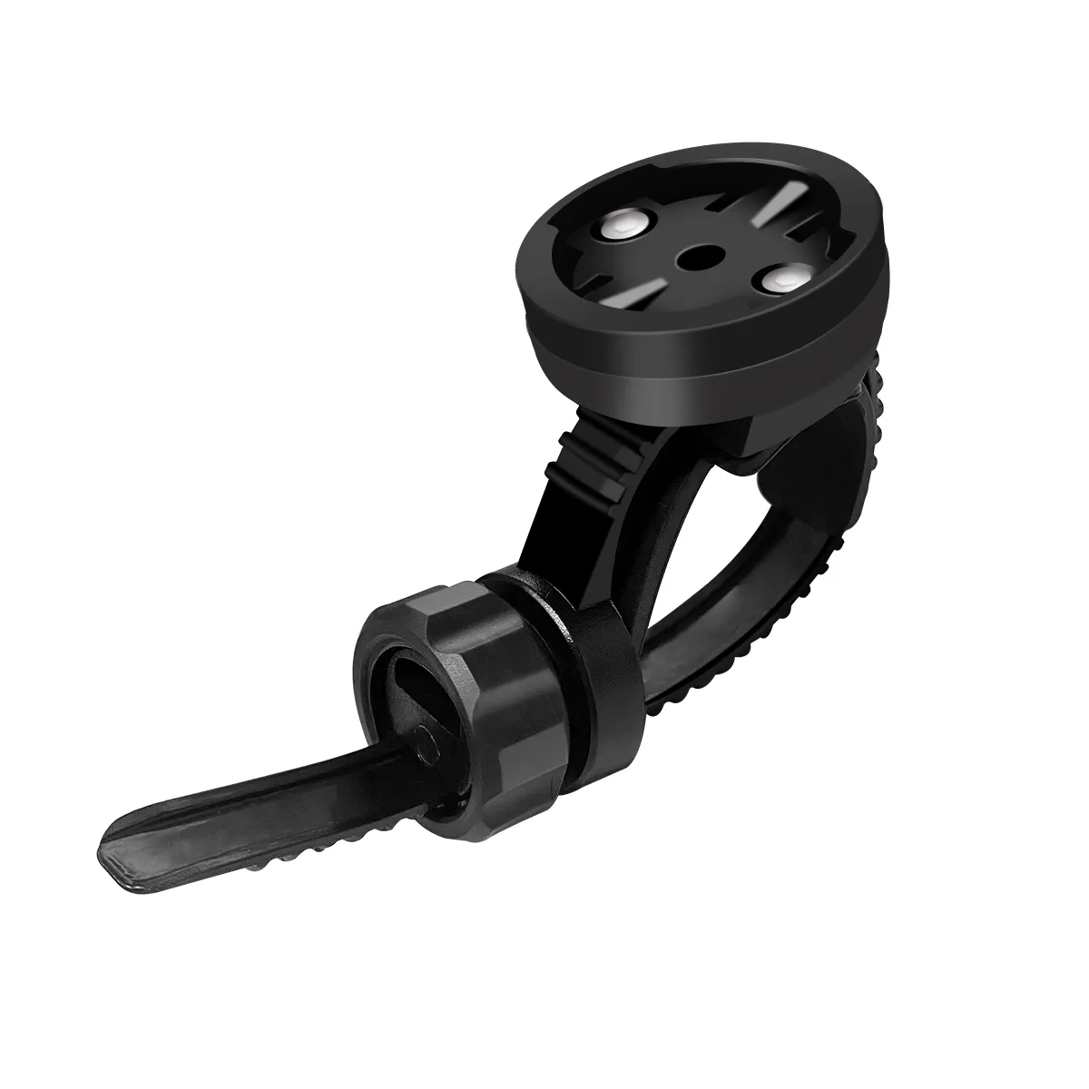 Adaptateur de support d'éclairage pour ordinateur de vélo Support de lumière avant Support de sangle de base réglable pour caméra de sport Garmin XOSS iGPSPORT