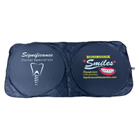 Pare-soleil promotionnel grand format pour pare-brise extérieur de voiture