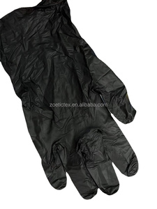 ถุงมือไนไตรล์ไวนิลสีดำแบบใช้แล้วทิ้ง RB-998 5กรัมต่อชิ้น100ชิ้นในกล่องขนาด S-XL ใช้งานได้หลากหลายเพื่อความปลอดภัย - Product Image 2