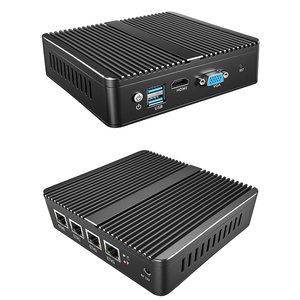Routeur logiciel Intel J4125 de 11e génération, 4x I225 2.5G LAN, mini PC DDR4, M.2 NVMe HDD, pare-feu matériel <span class=keywords><strong>PfSense</strong></span>, prise US - Product Image 2
