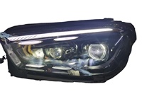 Phares LED à faisceau géométrique Mercedes-Benz GLE W167 12V 6000K pour réparation, remplacement, modification et mise à niveau OEM