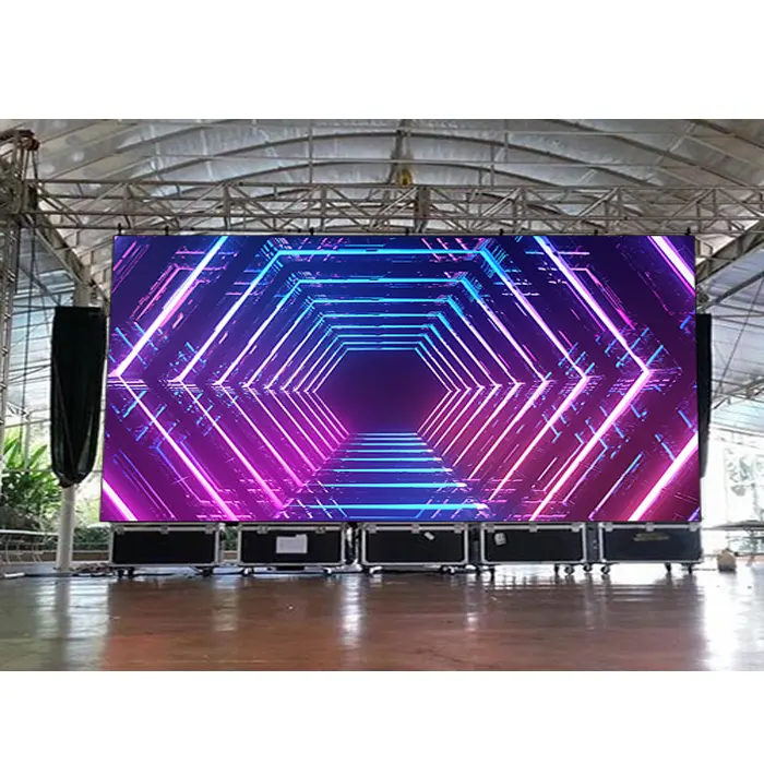Indoor high definition P1.25mm commercial stage curtain beautiful led display screen