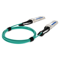 Câble à fibre optique actif Mellanox MFS1S00-H010V 200GBase-AOC QSFP56 QSFP56 DSP (850nm MMF 10m) compatible TAA, garantie optique 1 an
