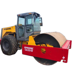 รถบดถนนแบบสั่นสะเทือน CA251D จากสวีเดนไดนาแพค90% คุณภาพใหม่กะทัดรัดพื้นผิวถนนอย่างมีประสิทธิภาพ - Product Image 2