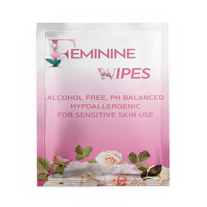 Venda por atacado de ingredientes naturais do rótulo feminino yoni toalhetes de limpeza para vagina antes ou após o sexo - Product Image 3