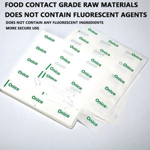 Custom Logo Printing Food Grade Greaseproof Wrappers for Burgers Sandwiches Bread Cookies Single Side Coating for Screen - Product Image 3