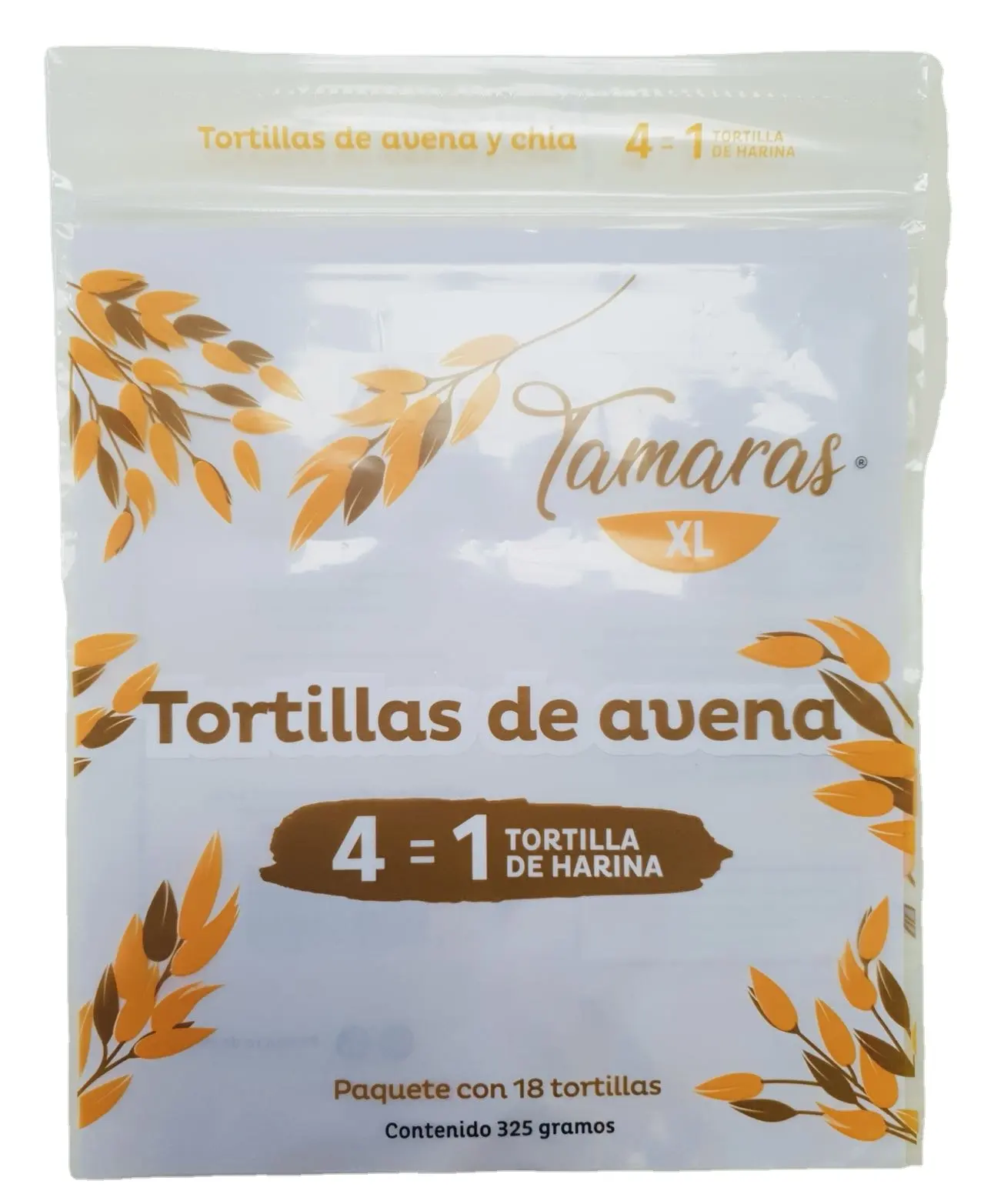 Custom Mexican Tortilla Packaging Resealable Aluminum Foil Plastic Pouch Zip Lock Bag