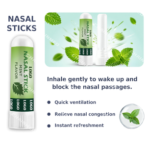 CM Essential Oil Nasal Inhaler <b>Stick</b> Plastic Pure Peppermint Fruit Blends Anti-Fatigue Mind-Refreshing Portable 10ml OEM Logo - Product Image 6