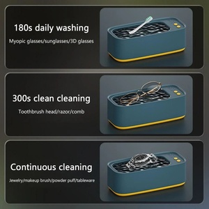 Máquina de Limpieza Ultrasónica de Dos Velocidades y Regulación de Temperatura de 15W, para Gafas, Joyas, Brochas de Maquillaje - Product Image 4