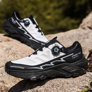Fabricant de chaussures de randonnée personnalisées pour l'extérieur, chaussures de sport décontractées pour hommes en mesh respirant avec semelle extérieure durable moulée, marque privée - Product Image 3