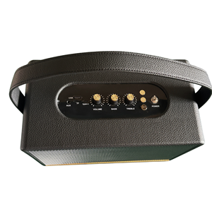 Altavoz Bluetooth, Altavoz Portátil Retro con USB, TF, AUX, <span class=keywords><strong>Radio</strong></span> FM, Caja de Sonido Recargable para Escritorio - Product Image 1