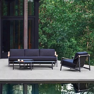 Outdoor Furniture Modern American Garden Furnishing Set Aluminum Lounge Set - Product Image 3
