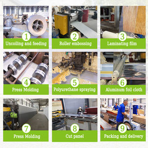 Hotel dekoration Hochwertige EPS-Metallplatte für Boutique Hotel-Außen fassaden - Product Image 4