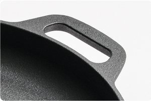 Vente de gros Poêle à crêpes à induction en fonte Poêle à tawa pour biscuits Poêle à pizza non revêtue - Product Image 3