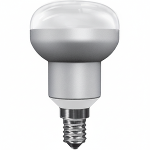 E14 Thin R50 LED <b>Bulb</b> 3.5W 300lm 6500K Cool White A+ Certification for Residential Base Type <b>E26</b> Plastic Lamp Body LED Chip - Product Image 2
