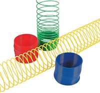 48 pièces de jouets miniatures à ressort magique bon marché, 6 couleurs assorties, cadeaux de fête, bonbonnières pour enfants, remplissages de sacs cadeaux pour les prix de la classe
